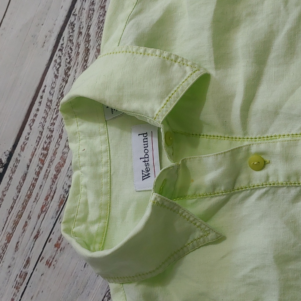 WESTBOUND LINEN BUTTON DOWN - image 4